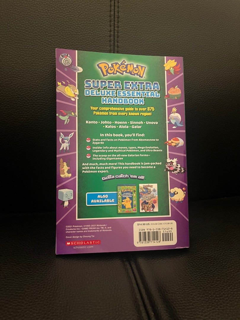 Pokemon super extra deluxe book, Hobbies & Toys, Books & Magazines