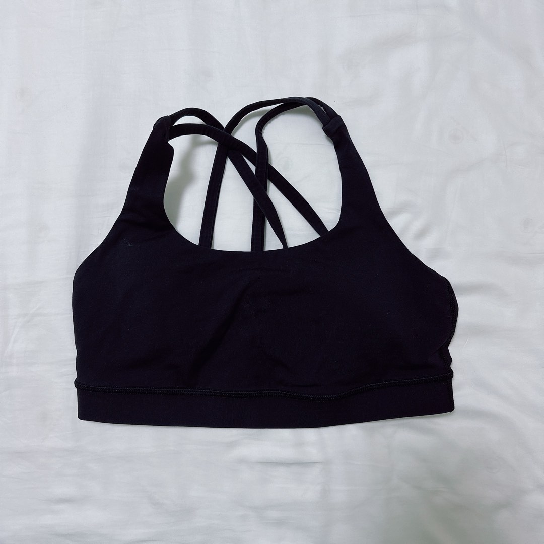 Lululemon Energy Bra In Black Size 6