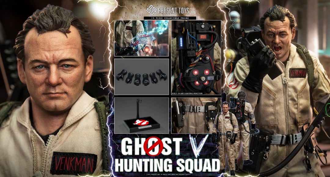 (Pre-order預訂)PRESENT TOYS PT-SP57 1/6 Ghost Hunting Squad