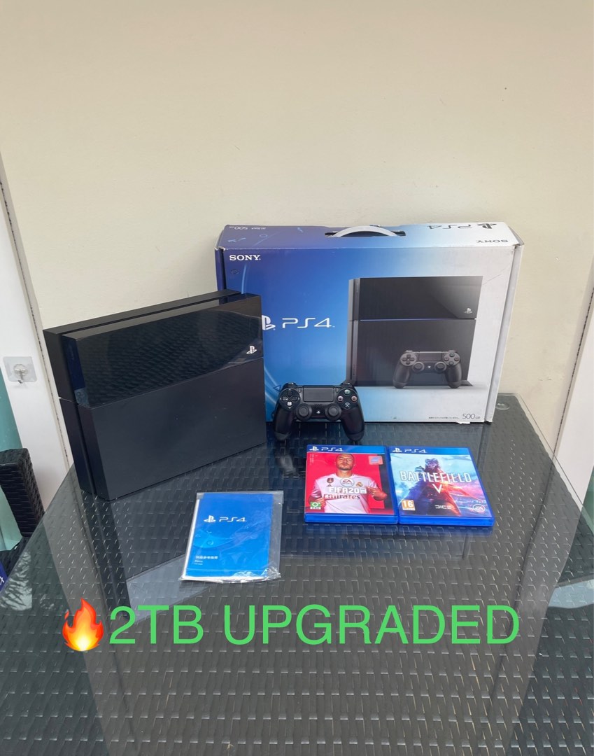 ⚡️PROMO PS4 2TB Console + Free game, Video Gaming, Video Game