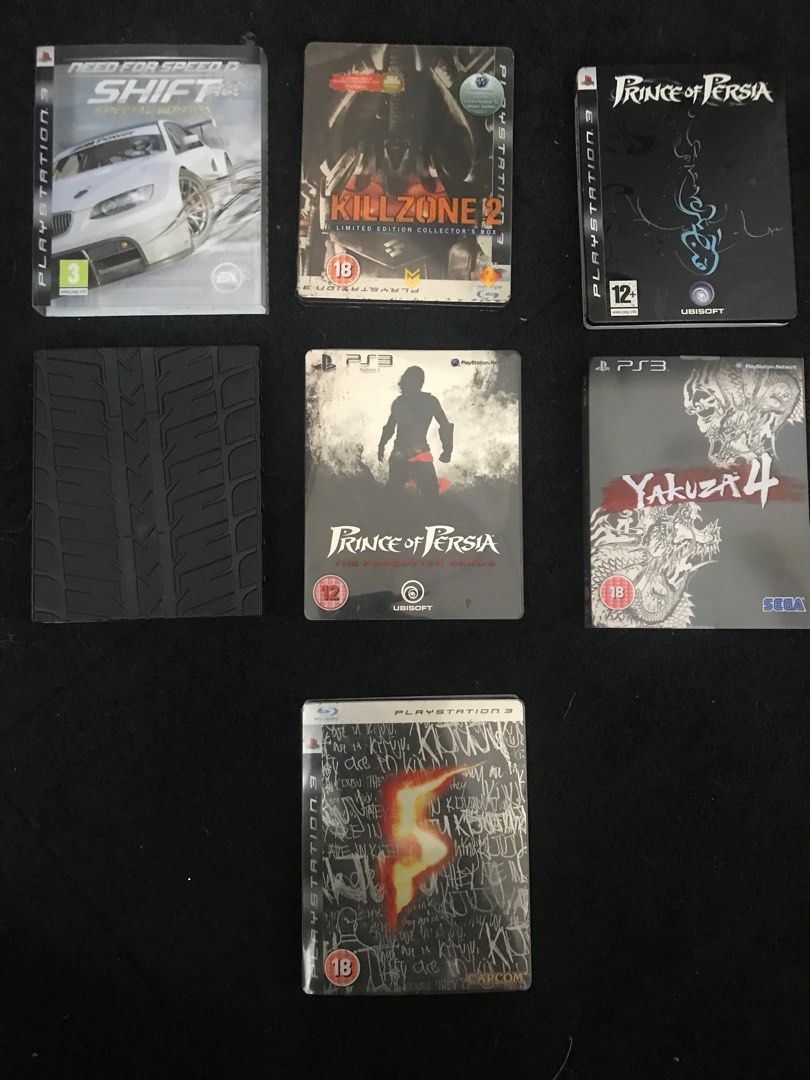 PS3 Games LIMITED EDITION STEEL CASE