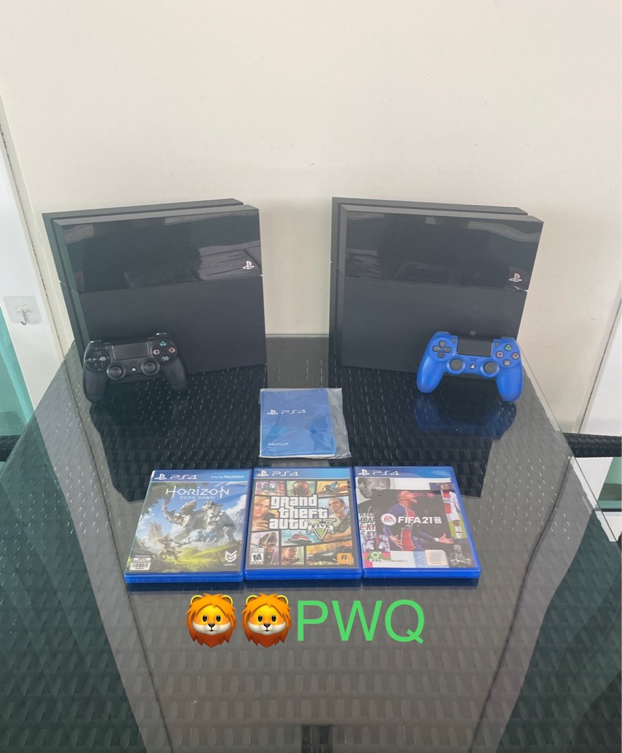 PS4 195 Console Full boxed Set + 1 Free Games + Warranty PlayStation 4, Video Gaming, Video