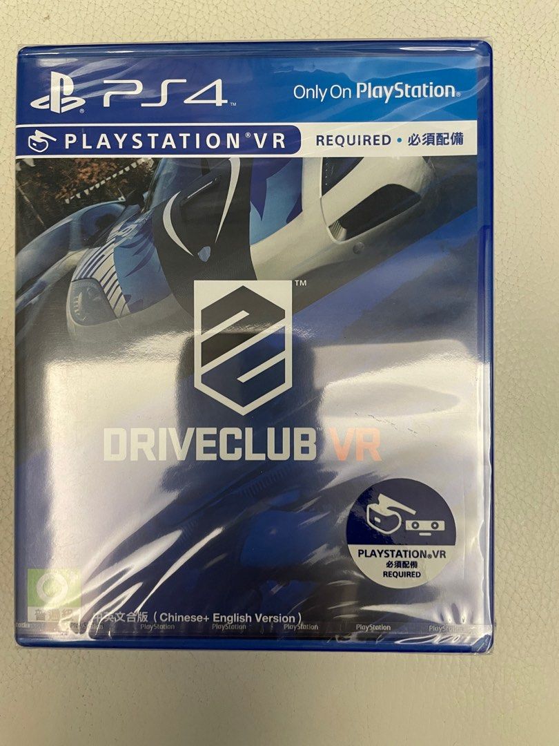 PS4 Game Driveclub VR, 電子遊戲, 電子遊戲, PlayStation - Carousell