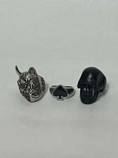 Punk Skull Rings