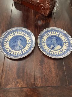 Queen Elizabeth Wedgwood plates
