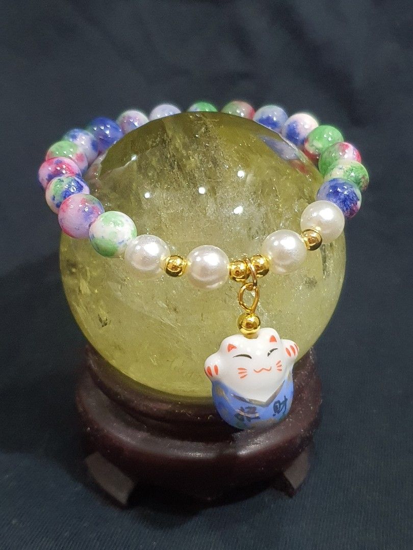 Rainbow sales crystal beads