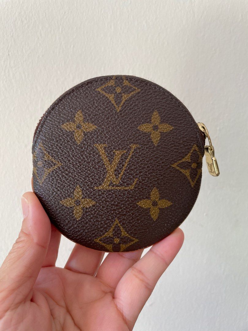 Louis Vuitton, Bags, Rare Louis Vuitton Round Coin Holder
