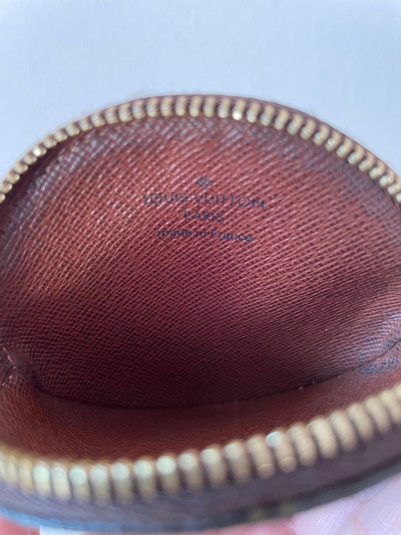 reserved* RARE Louis Vuitton Round Coin Pouch, Luxury, Bags & Wallets on  Carousell