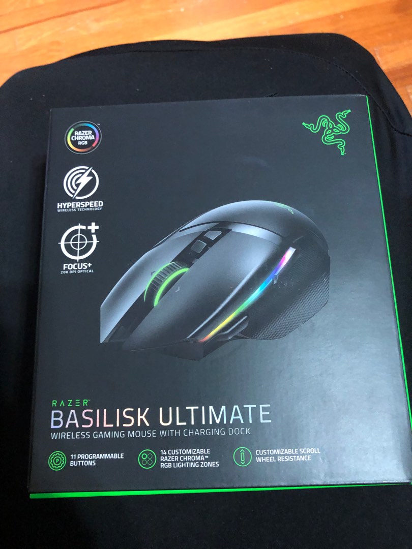 Razer basilisk ultimate mouse, Computers & Tech, Parts & Accessories