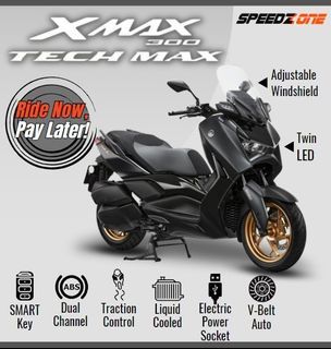 READY STOCKS! 2023 New Yamaha Xmax 300 Tech Max / XMAX300 Tech Max - 2A Motorbike for Sale