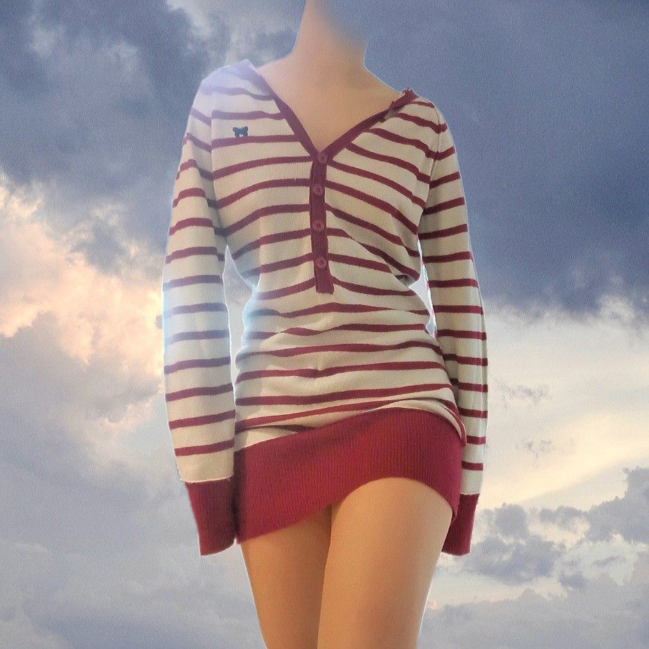 Red mini sweater dress hotsell
