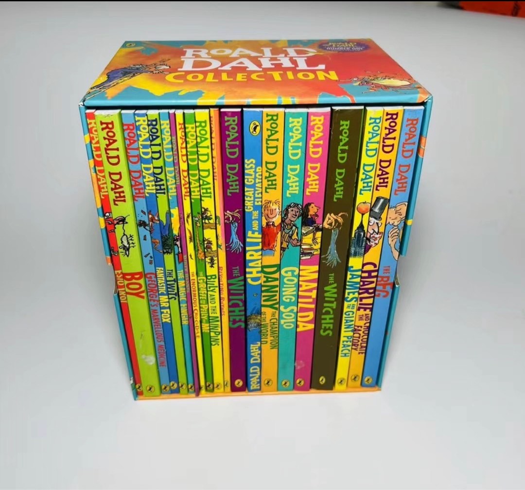 二十本全新Roald Dahl collection, 興趣及遊戲, 書本& 文具, 小說