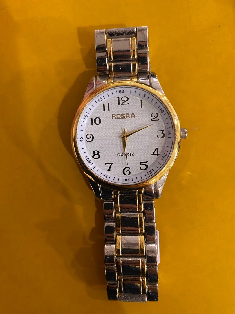 Rosra stainless steel watch, Men's Fashion, Watches & Accessories ...