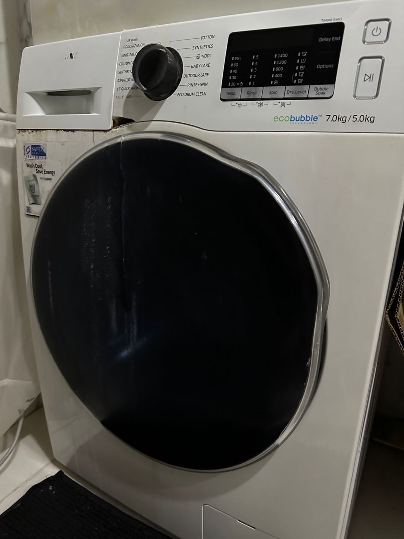 Samsung 2 in 1 Washing+Drying, TV & Home Appliances, Washing Machines