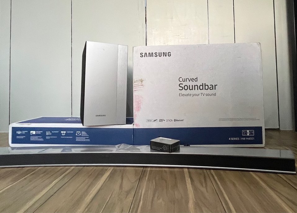 Samsung Curve Soundbar, Audio, Soundbars, Speakers & Amplifiers on