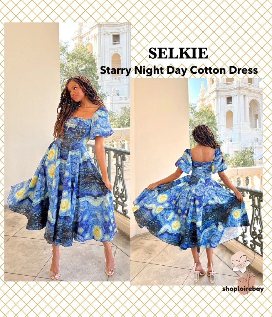 Starry Night Evening Dress