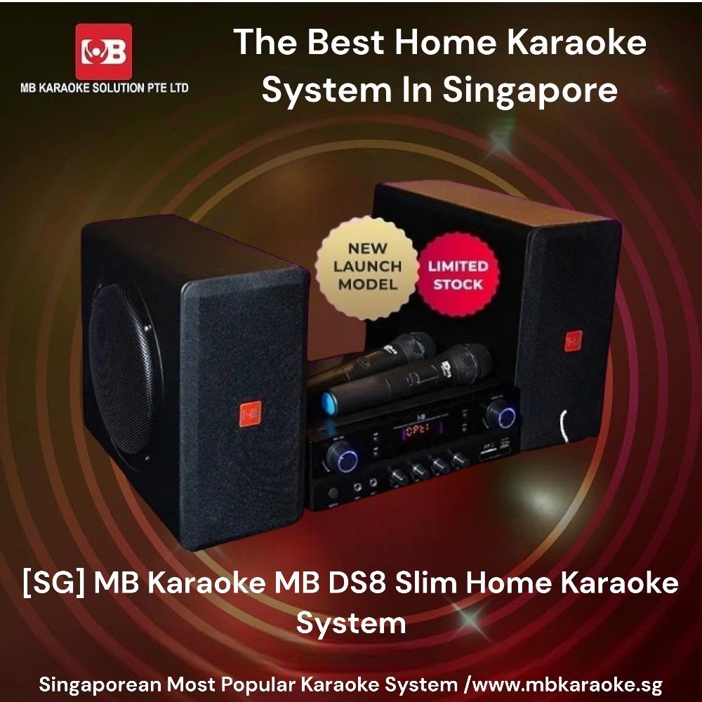 SG MB DS 8 Slim Home Karaoke System
