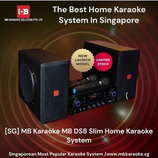 [SG] MB DS-8 Slim Home Karaoke System
