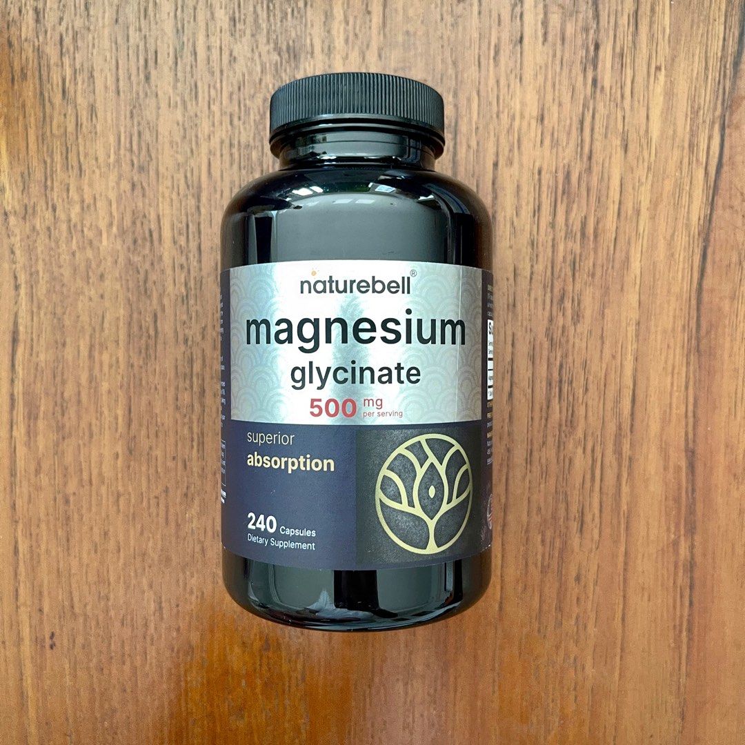 Share Ecer Naturebell Magnesium Glycinate 500mg, Kesehatan & Kecantikan
