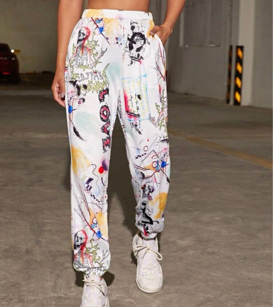 Patterned sweatpants store