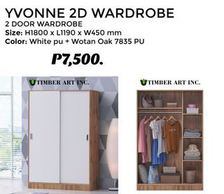 Sliding Door Wooden  Wardrobe