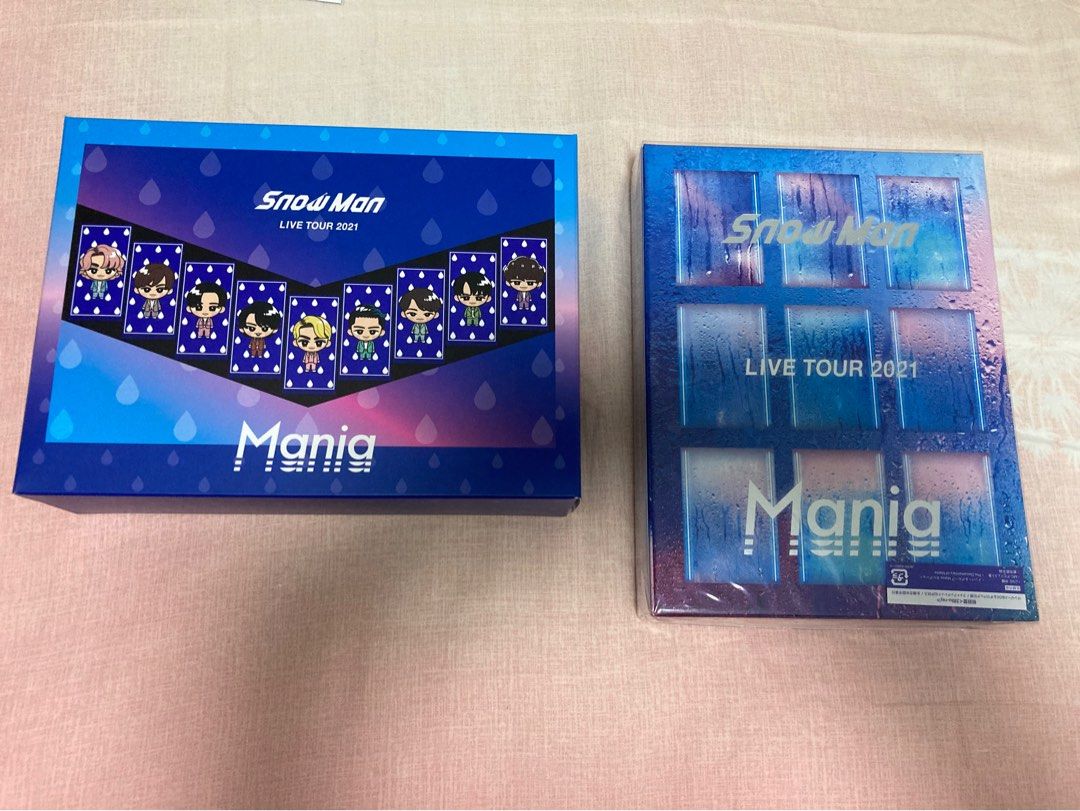 GINGER掲載商品】 SnowMan BluRay 初回盤 Mania 2021 TOUR LIVE GINGER掲載商品】 SnowMan BluRay 初回盤 Mania 2021 TOUR LIVE