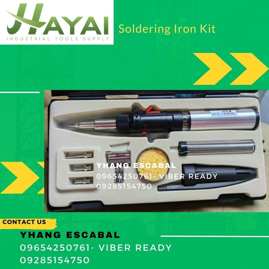 SOLDERING IRON KIT, Commercial & Industrial, Construction & Building Materials on Carousell