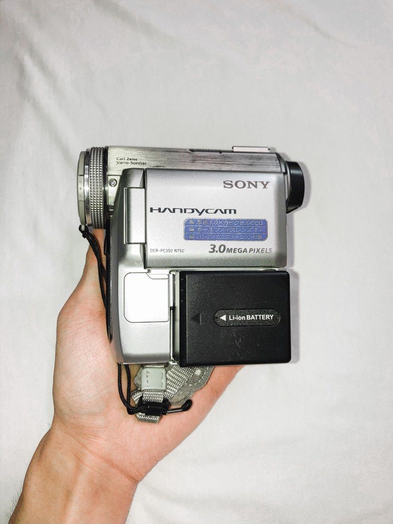 Sony DCR-PC350 handycam mini dv, 攝影器材, 攝錄機- Carousell