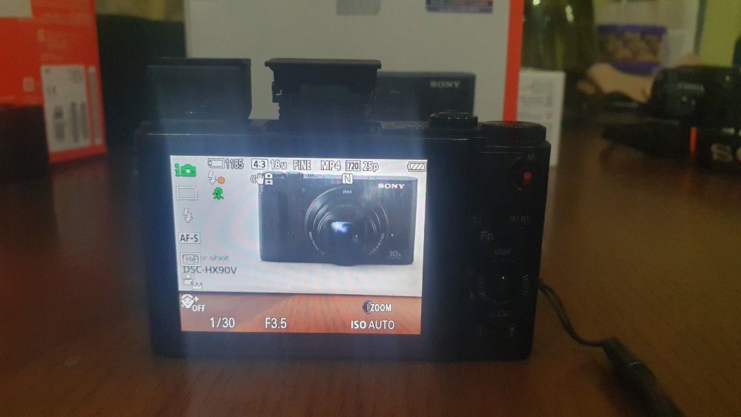 Sony HX90V 30X Optical Zoom point and shoot camera, Photography