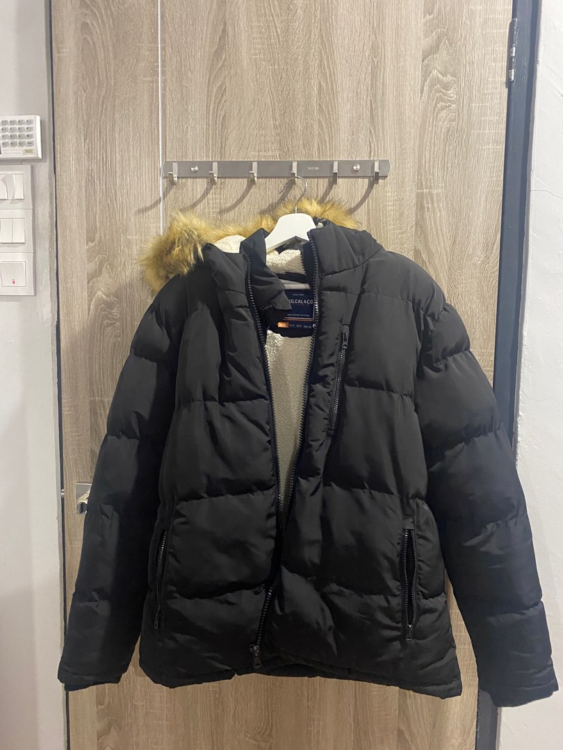 Soulcal Co 2 Zip Bubble Men s Jacket Men s Fashion Coats