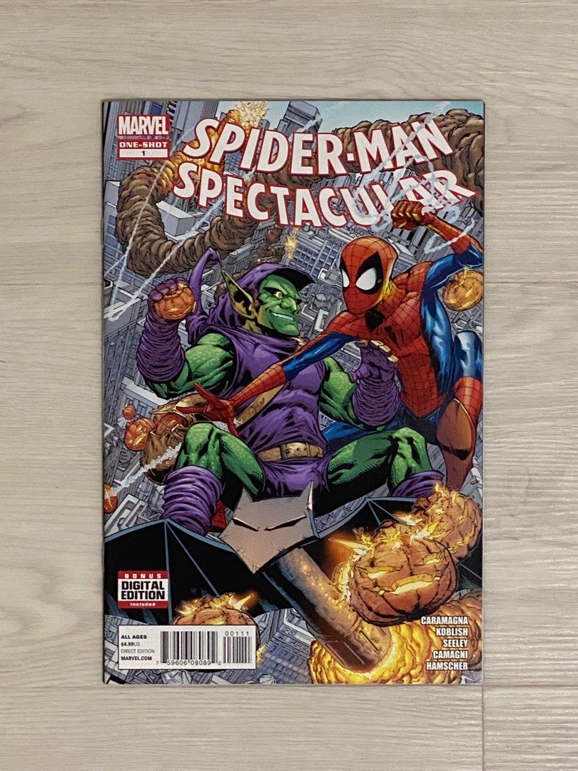 Marvel Comic - Spider-Man Spectacular (One-Shot), Hobbies & Toys, Books &  Magazines, Comics & Manga on Carousell