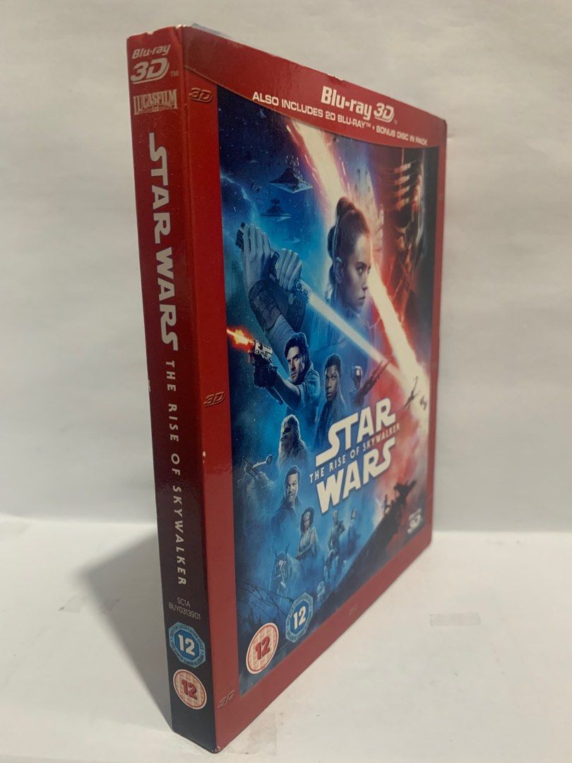 CDs　DVDs　Hobbies　on　Star　3D,　Rise　Music　Bluray　The　Wars:　Toys,　of　Skywalker　Media,　Carousell