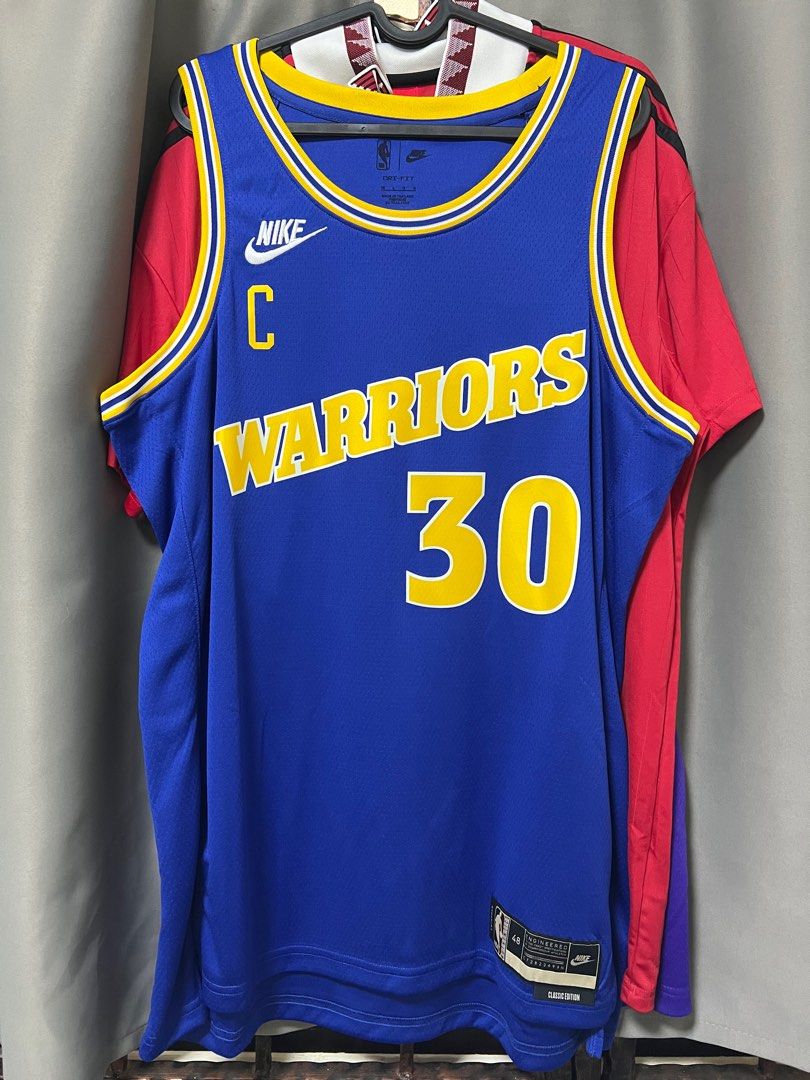 Stephen Curry Golden State Warriors Hardwood Throwback NBA Swingman Jersey