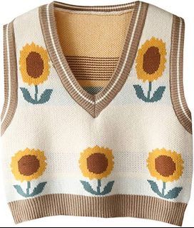 sunflower korean vest