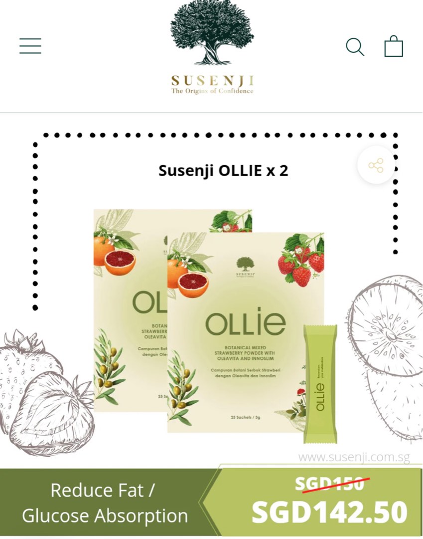 Susenji Ollie, Health & Nutrition, Health Supplements, Vitamins