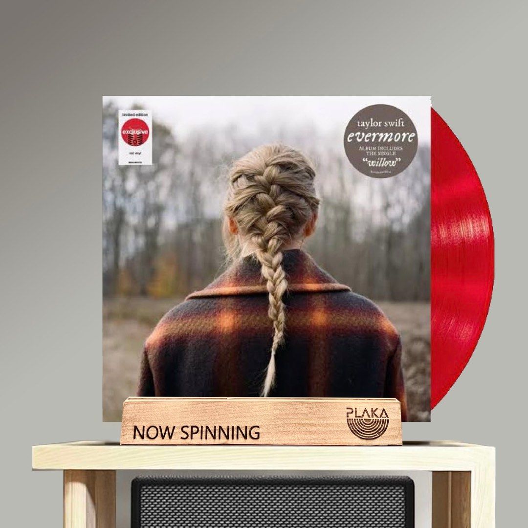 Taylor Swift - Evermore Vinyl LP Plaka (Category: Vinyls) located in Manila. Submitted by plaka.mnl (Listing ID 1227660607, Image 1). Description: Taylor Swift - Evermore Red Colored Vinyl (Target Exclusive) Php 2,199 Tracklist: 1. willow 2. champagne problems 3. gold rush 4. ‘tis the damn season 5. tolerate it 6. no body, no crime (feat. HAIM) 7. happiness 8. dorothea 9. coney island (feat. The National) 10. ivy 11. cowboy like me 12. long story