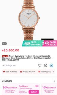 Tissot Everytime Rose Gold Watch