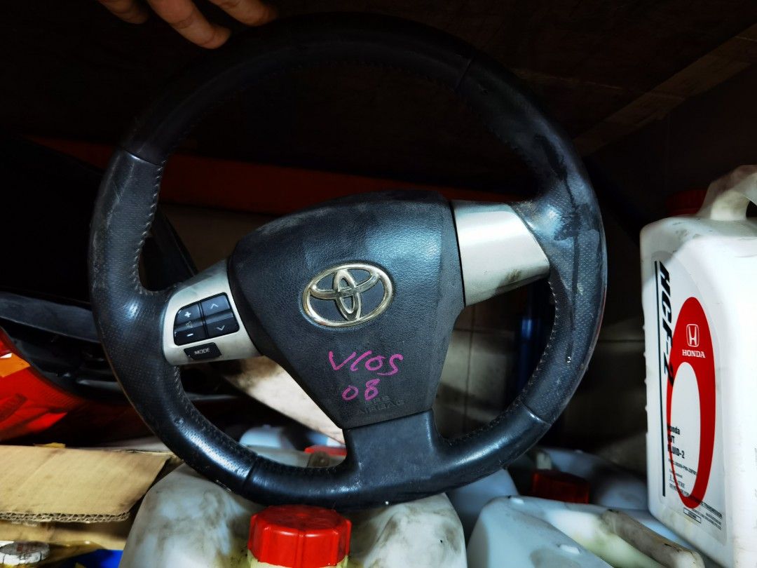 Toyota vios steering wheel, Car Accessories, Accessories on Carousell