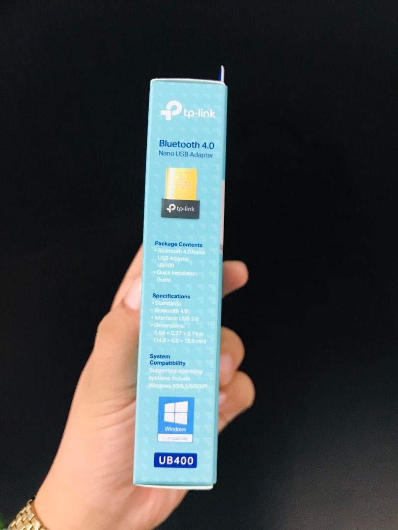 TP-Link UB400 Nano USB Bluetooth 4.0 Adapter | Bluetooth Receiver ...