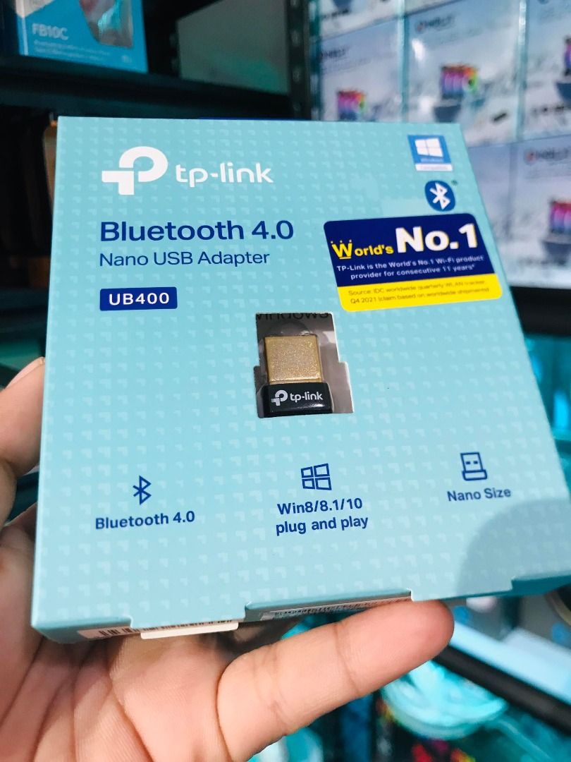TP-Link UB400 Nano USB Bluetooth 4.0 Adapter | Bluetooth Receiver ...