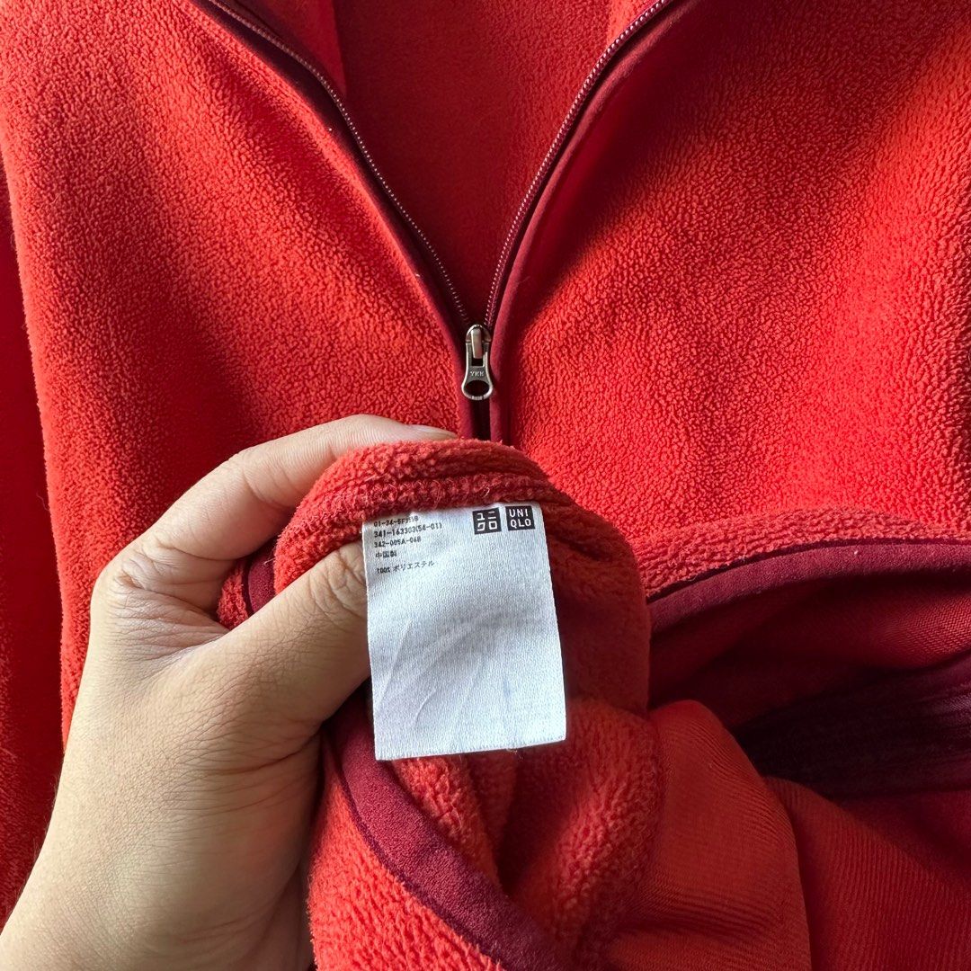 Uniqlo Polar Fleece Jacket, Men's Fashion, Coats, Jackets and Outerwear ...