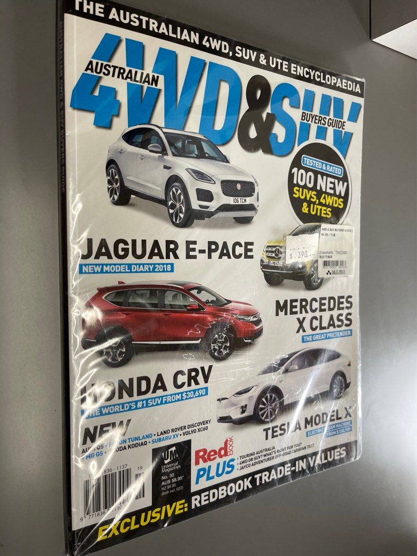 Universal Magazines Australian 4WD & SUV buyers guide, 興趣及遊戲, 書本 & 文具