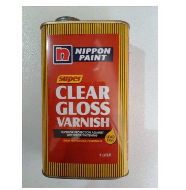 Valspar Clear Gloss Varnish Nippon Paint V'spar (per 1 liter