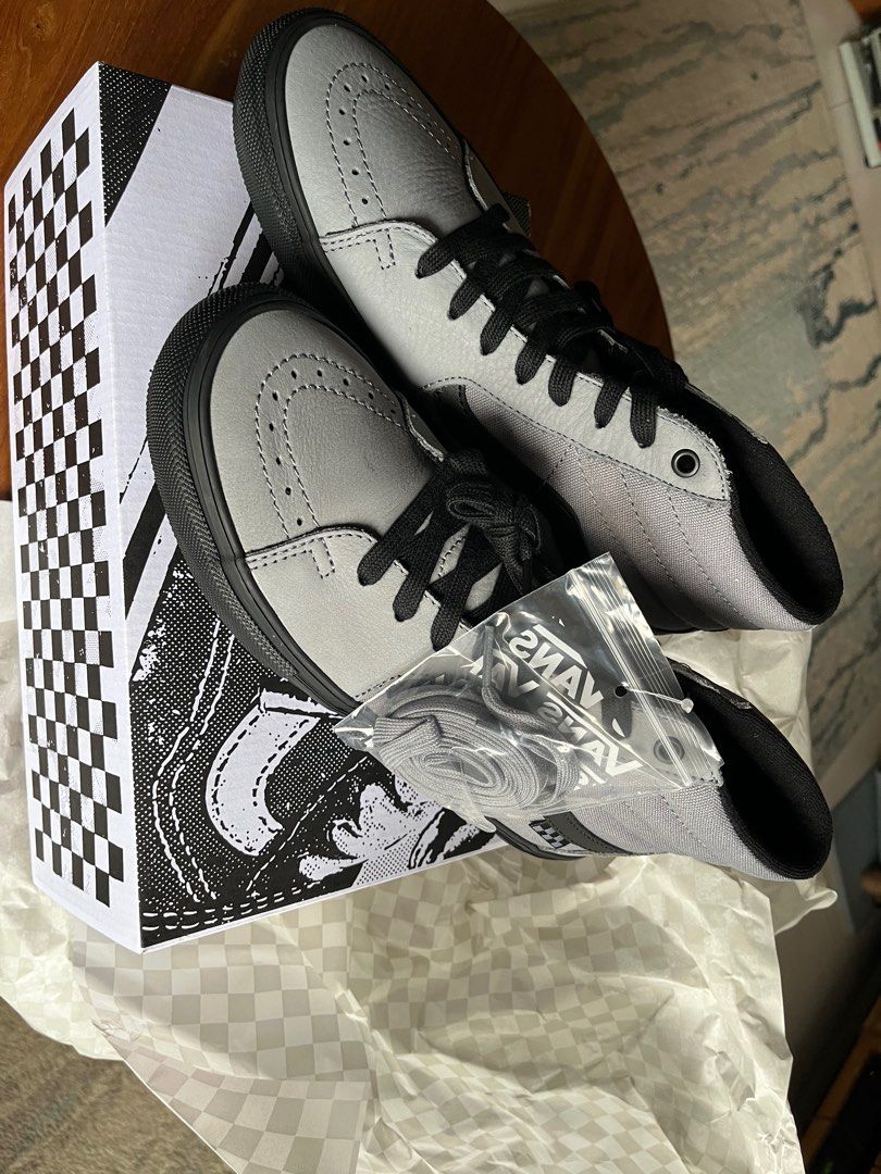 Washed nubuck top vans