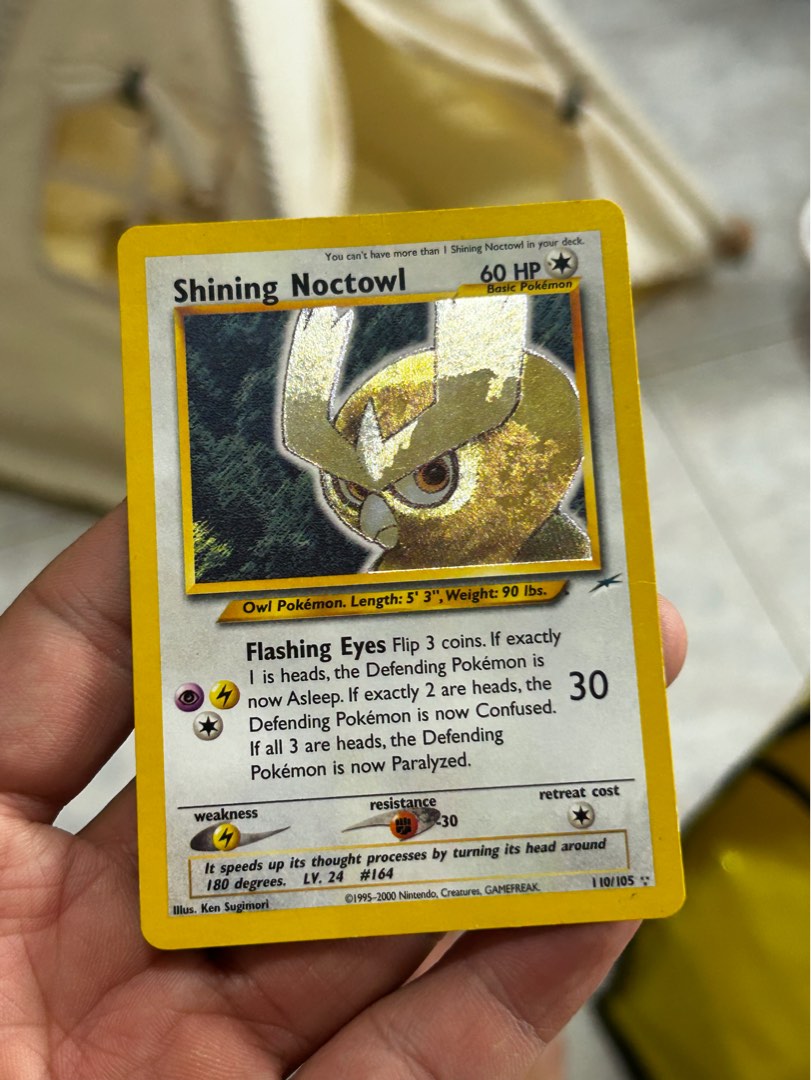 Vintage Shining Noctowl, Hobbies & Toys, Toys & Games on Carousell
