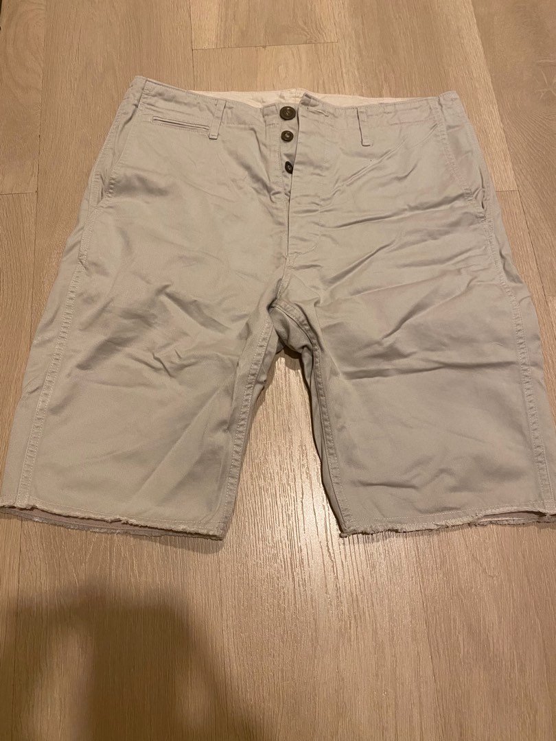 Cut off chino shorts sale