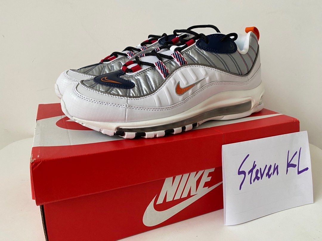 W AIR MAX 98 PRM, 男裝, 鞋, 波鞋- Carousell