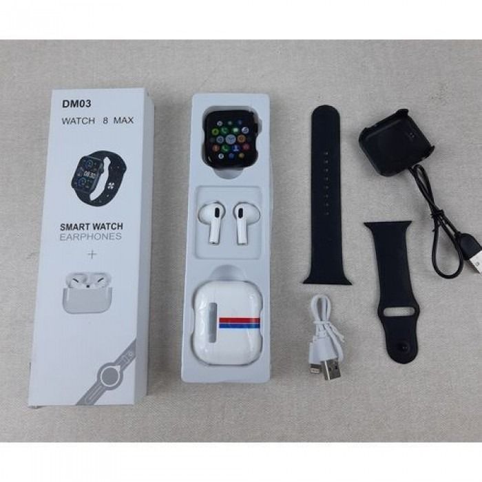 Smart watch with store bluetooth earphone review