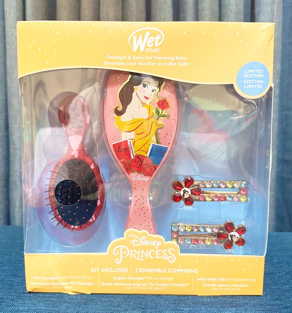 Wet Brush Detangle & Style Set feat. Disney Princess Belle, Beauty
