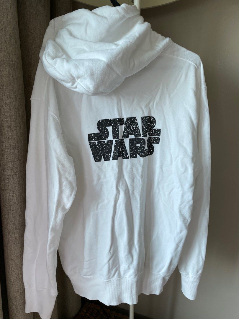 White star wars hoodie hotsell
